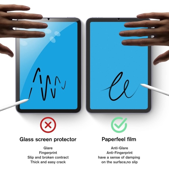 iPad Mini 6 (2021) Paperfeel Screen Protector Low Reflection - Picture 5 of 6